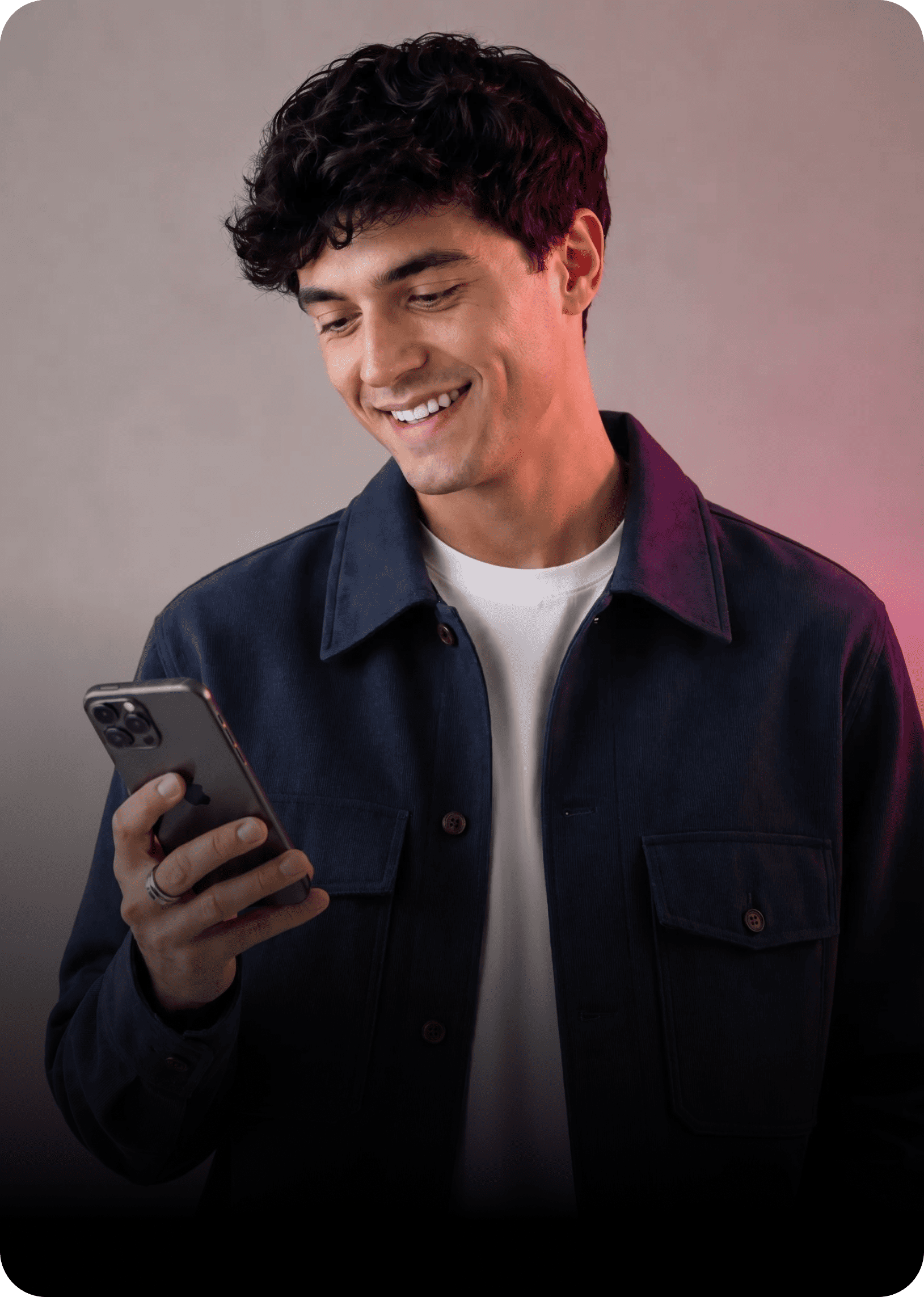 User trading crypto on the YimmiT app