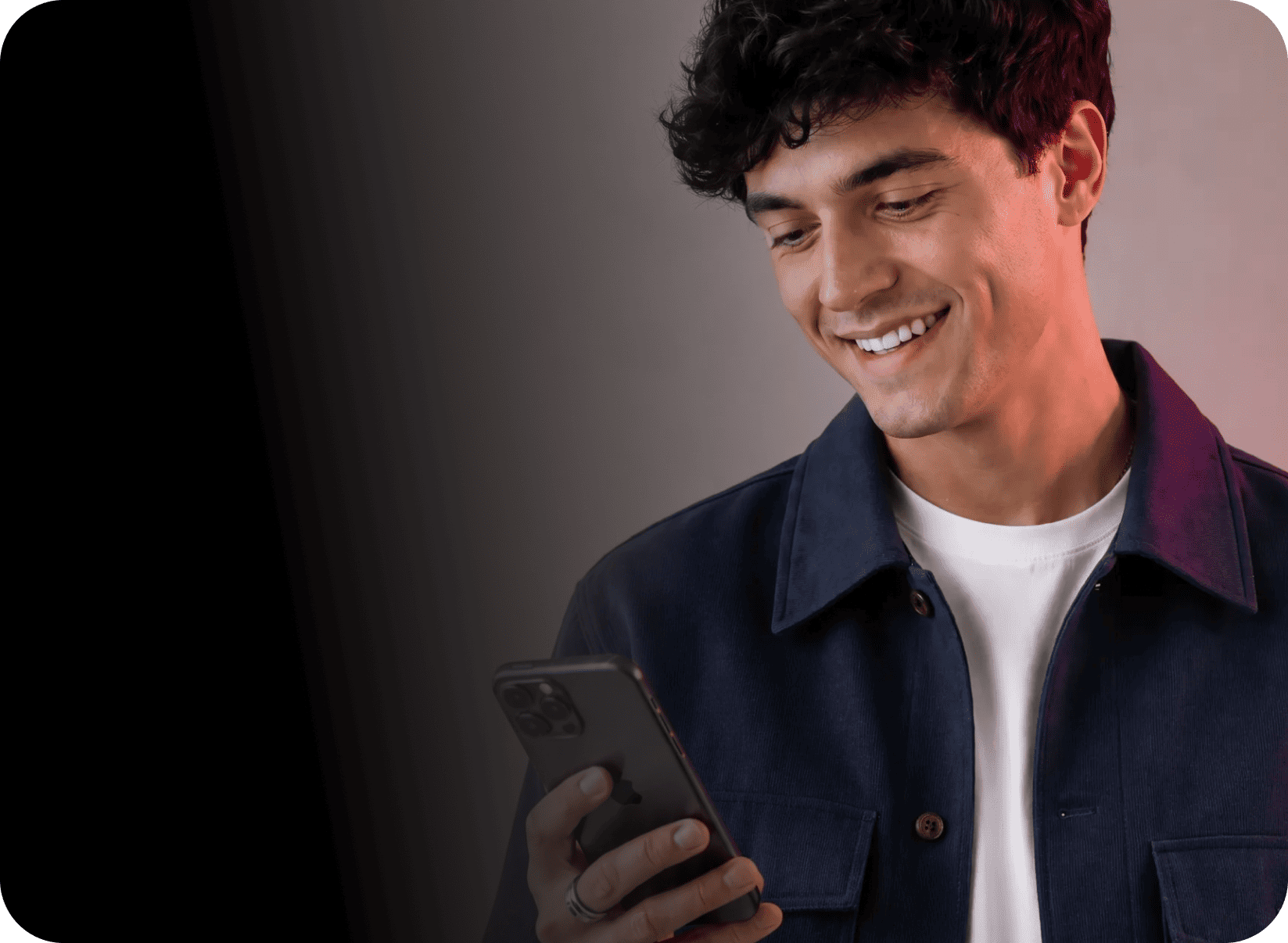 User trading crypto on the YimmiT app