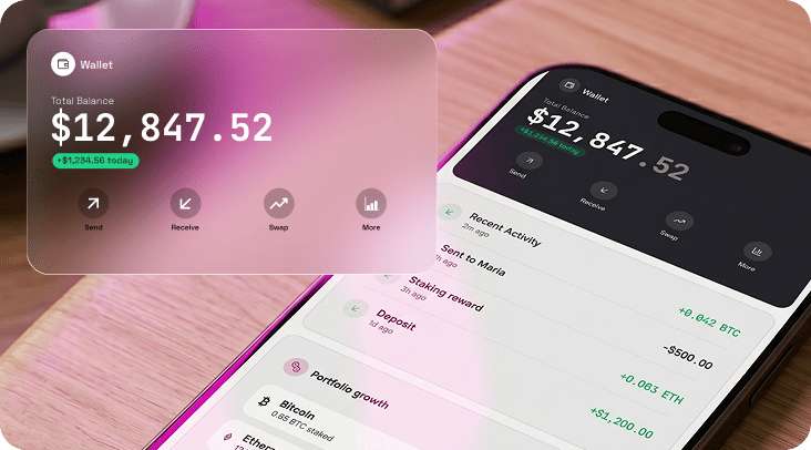 Portfolio staking performance preview