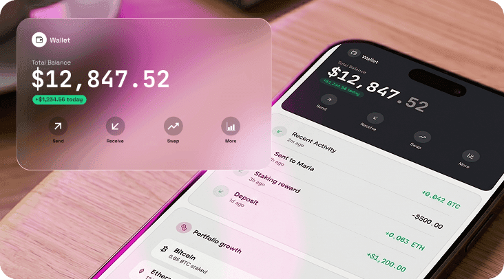 Portfolio staking performance preview
